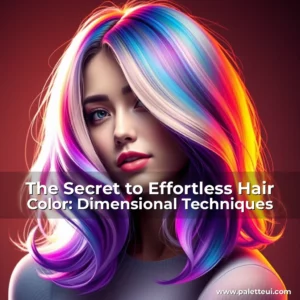 Read more about the article The Secret to Effortless Hair Color: Dimensional Techniques