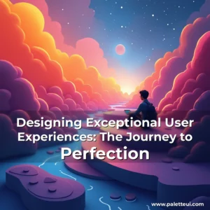 Artistic representation for Designing Exceptional User Experiences: The Journey to Perfection