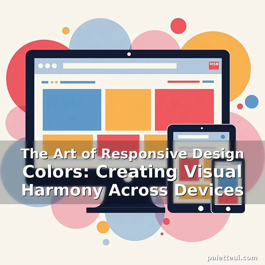 Read more about the article The Art of Responsive Design Colors: Creating Visual Harmony Across Devices