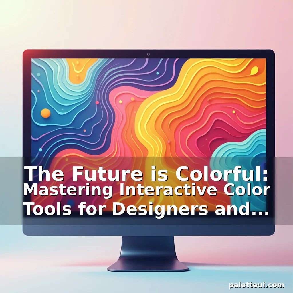 Read more about the article The Future is Colorful: Mastering Interactive Color Tools for Designers and Developers