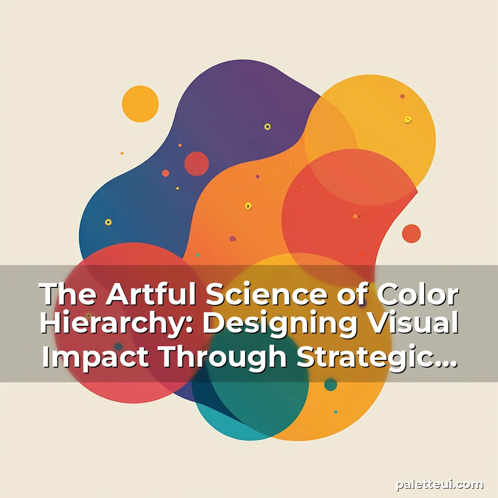 Read more about the article The Artful Science of Color Hierarchy: Designing Visual Impact Through Strategic Palette Choices