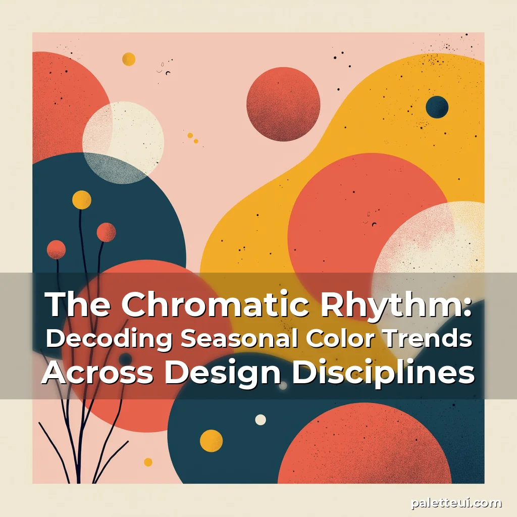 Read more about the article The Chromatic Rhythm: Decoding Seasonal Color Trends Across Design Disciplines